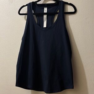 Lululemon Athletica Women's size 6 Navy Razorback Tank Top